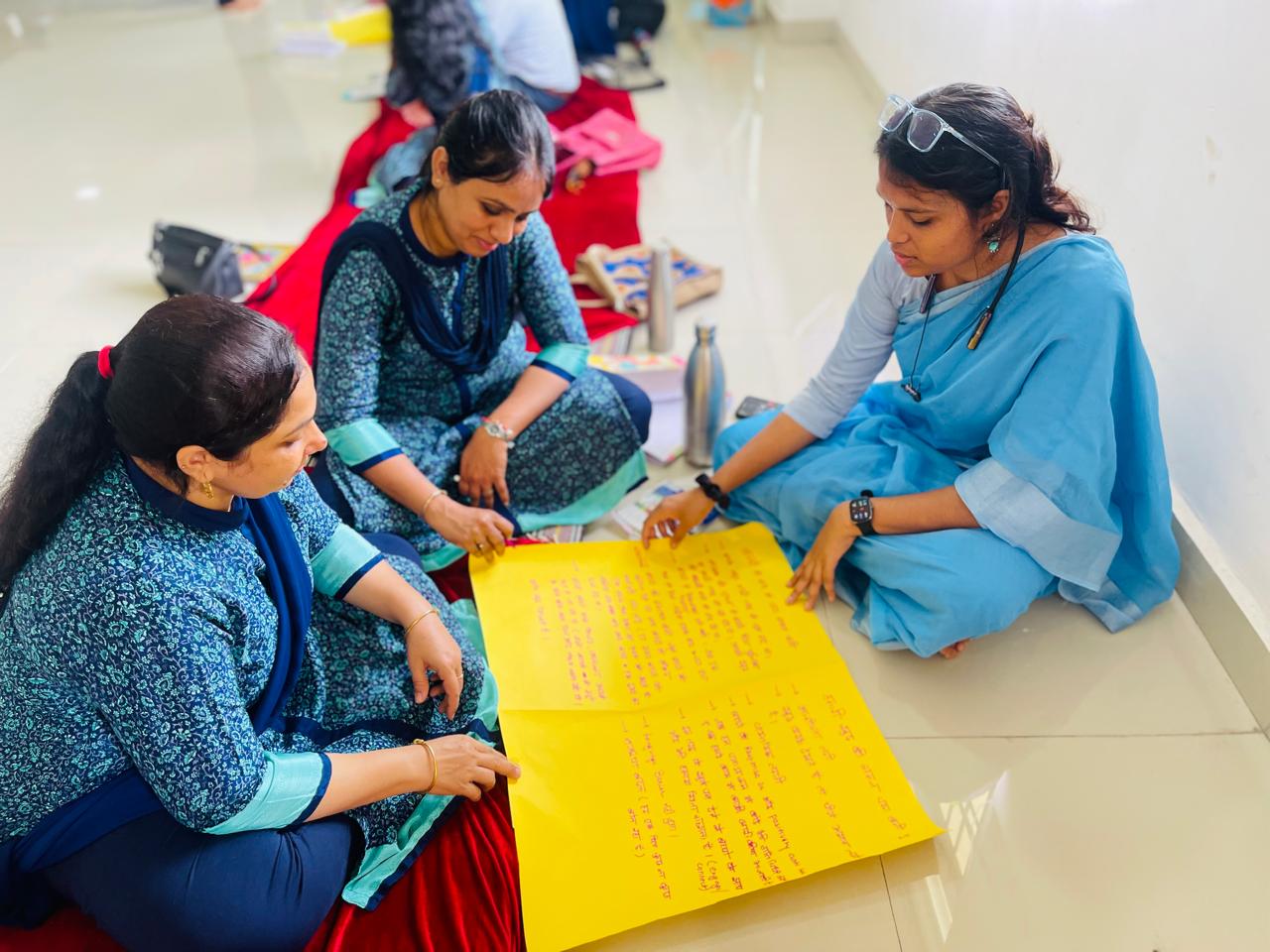 Leaders engaged in purposeful dialogue