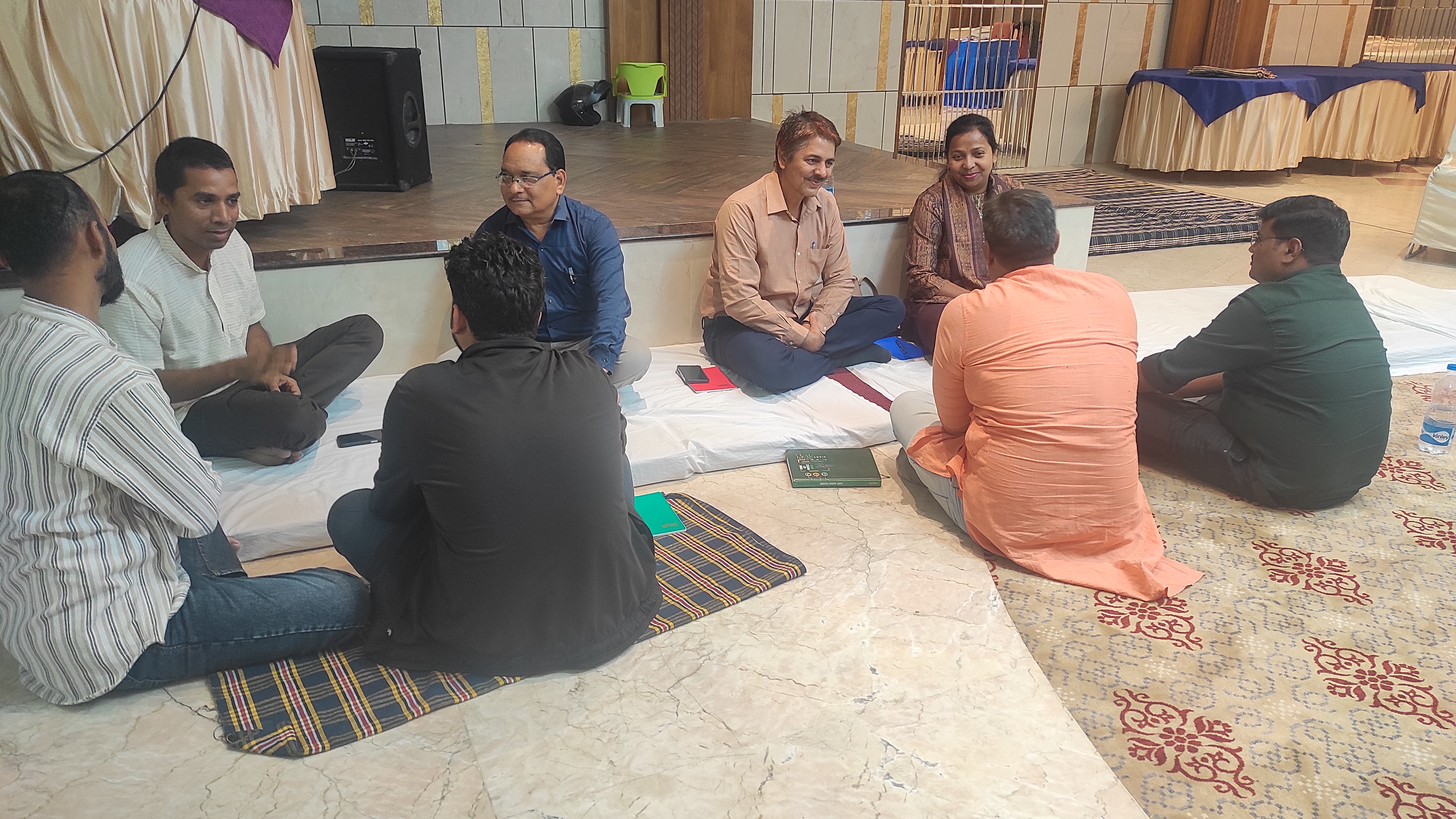 Leaders engaged in strategic conversation